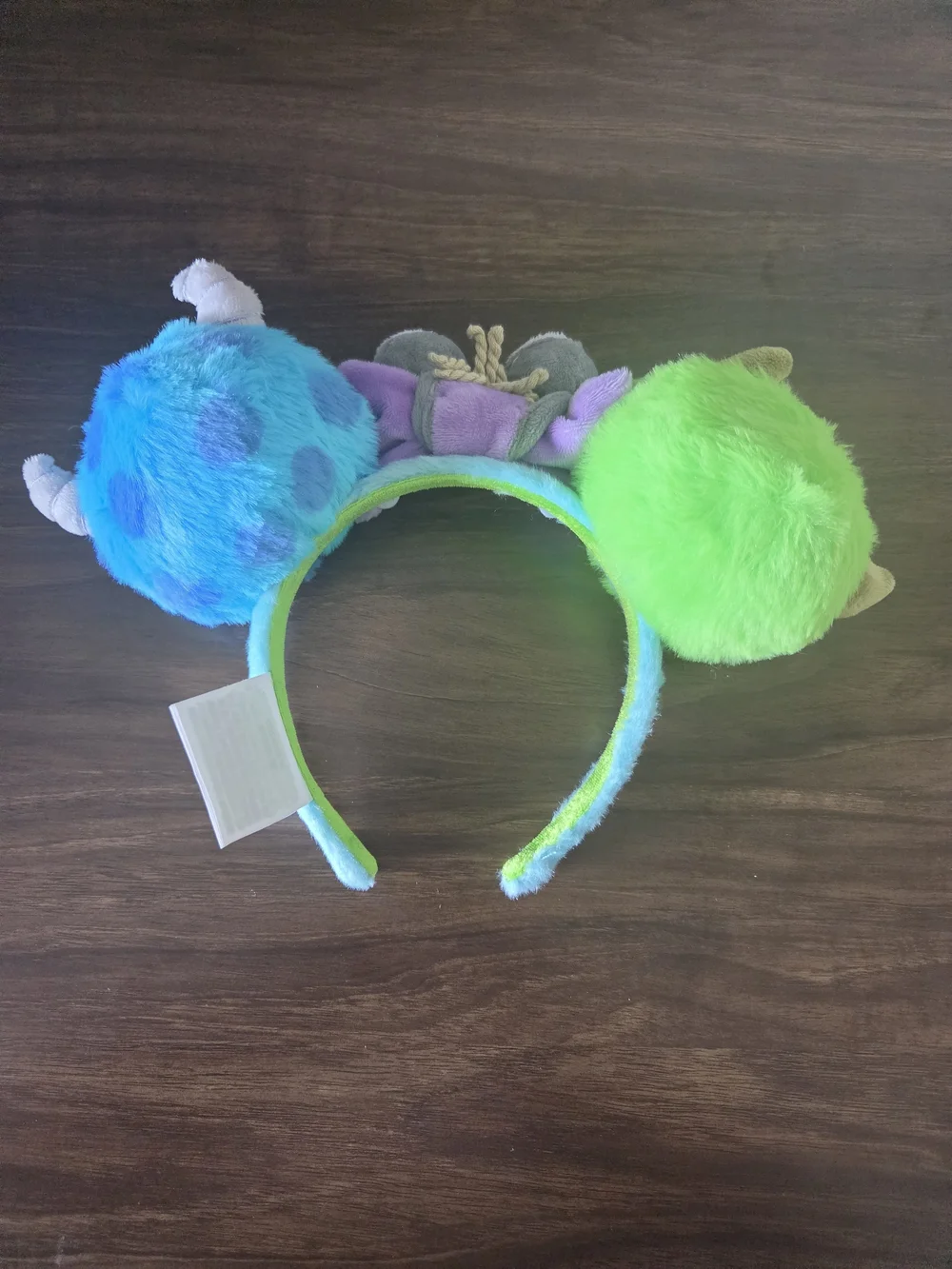 Disney Parks 2025 Monsters, Inc. Mike Sulley Boo Plush Ear Ears Headband